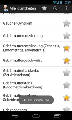 Alle Krankheiten (Free) android App screenshot 10