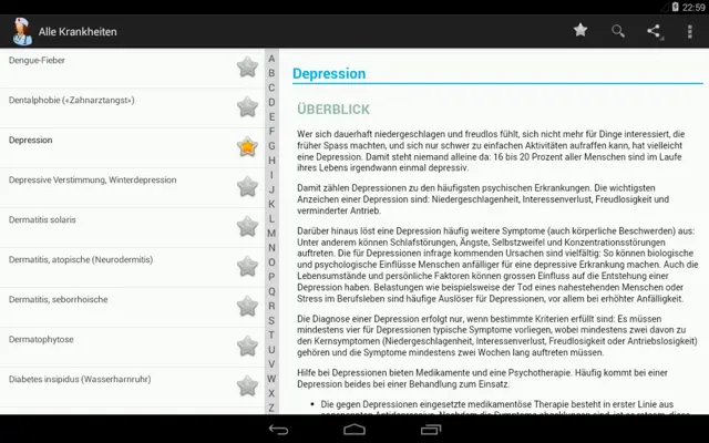 Alle Krankheiten (Free) android App screenshot 7